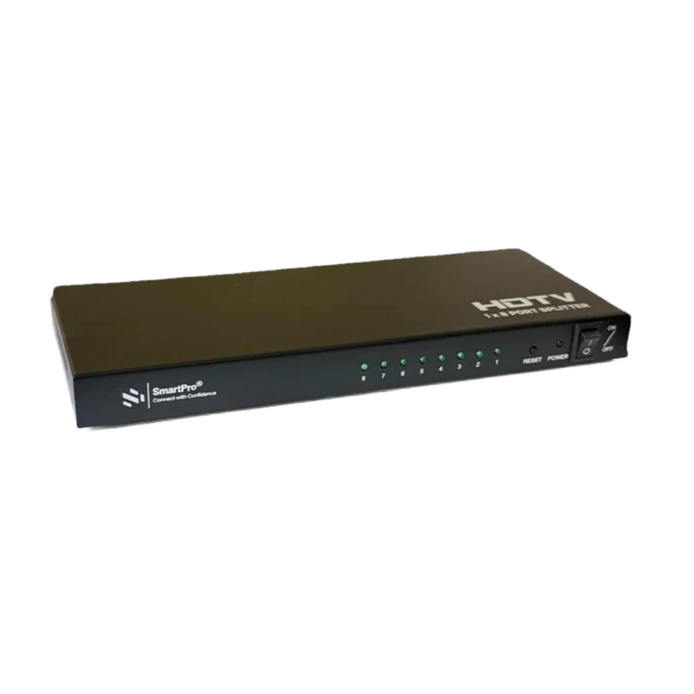 Smart-Pro HDMI Splitter 8 Port SP-HD08 view 2